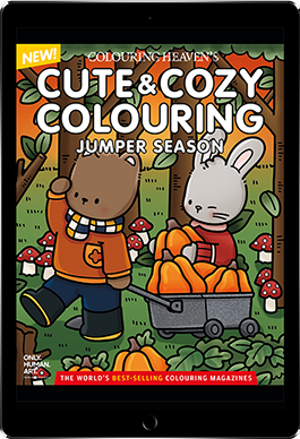 Cute & Cozy Colouring - Digital Downloads