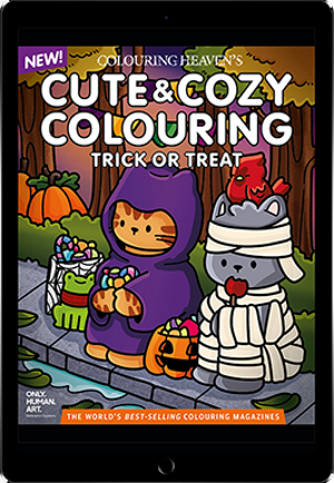 Cute & Cozy Colouring - Digital Downloads