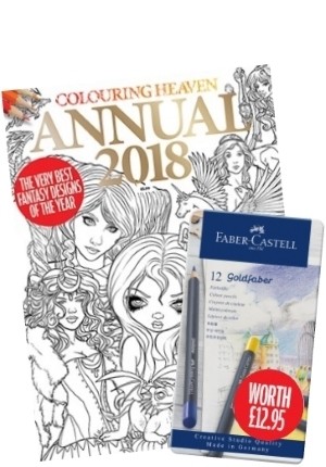 Colouring Heaven Annual 2018 Gift Set